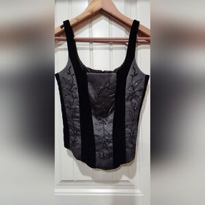 Vintage 2 velvet piece evening gown